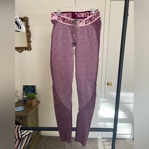 Gymshark Heathered Pink Leggings